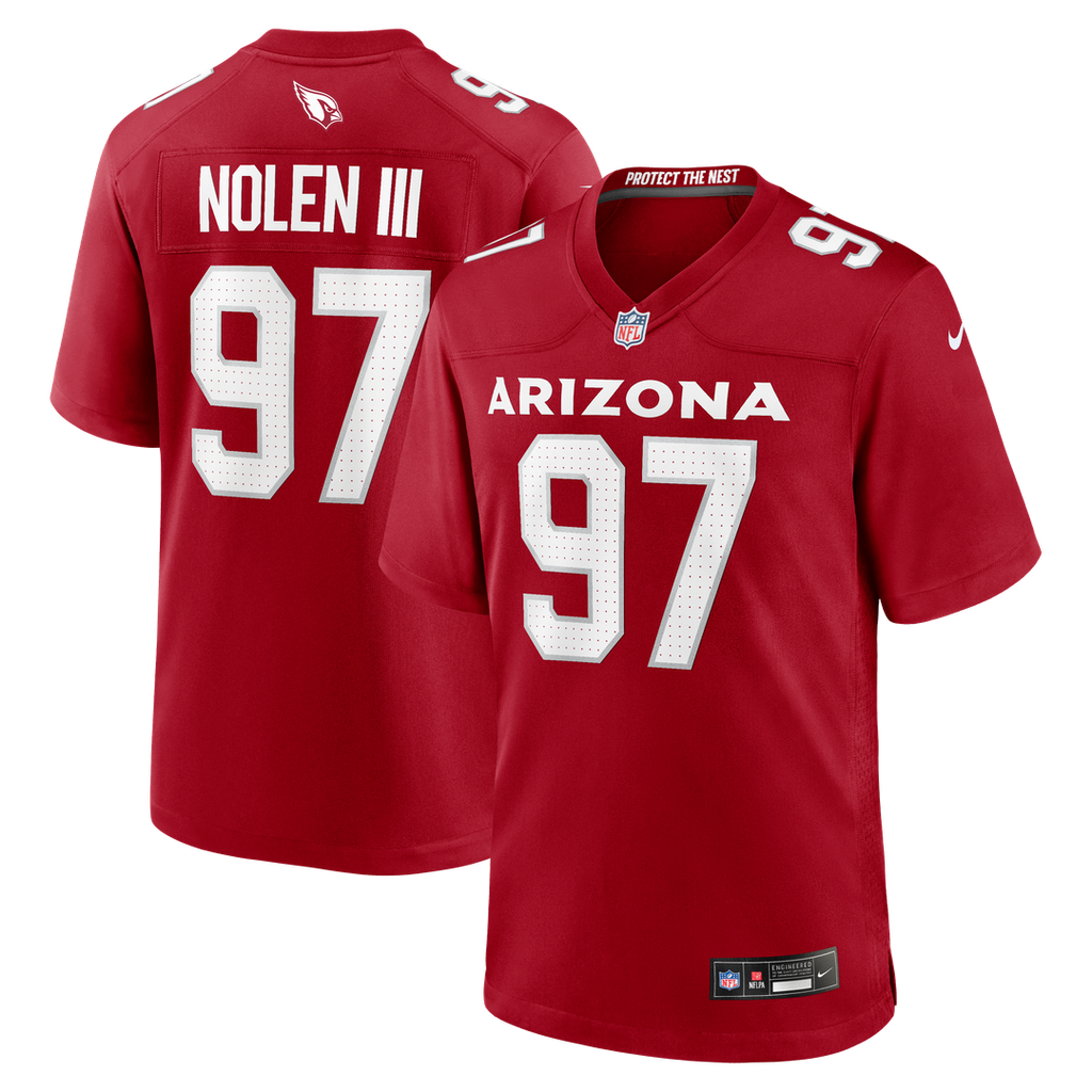 Arizona Cardinals Walter Nolen Nike Game Player Jersey - Cardinal