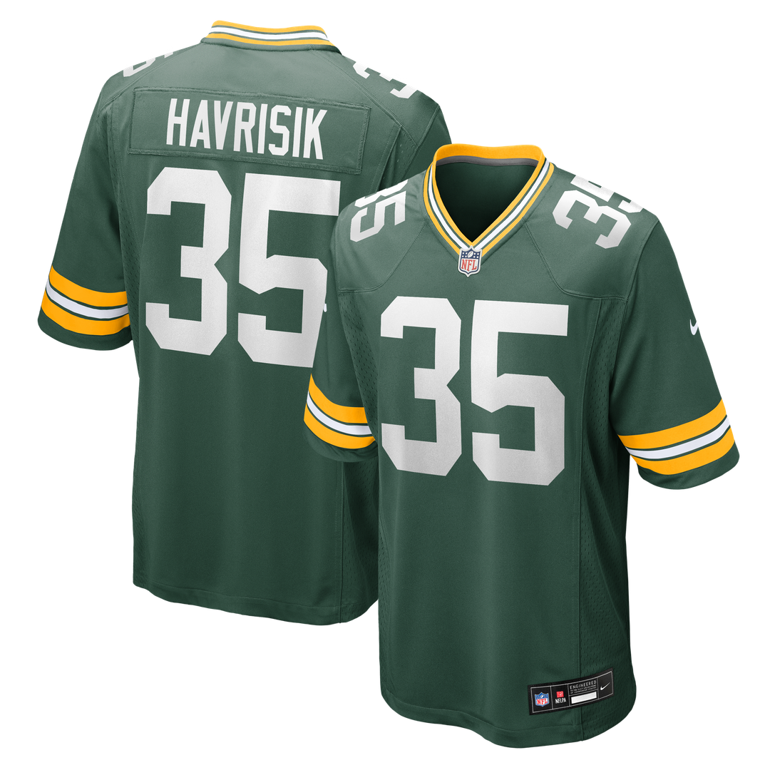 Green Bay Packers Lucas Havrisik Nike Team Game Jersey - Green