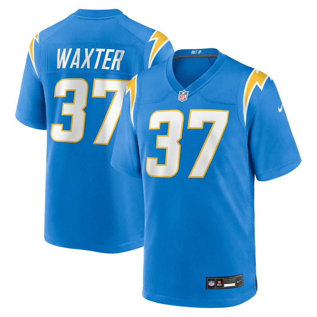 Los Angeles Chargers Isas Waxter Nike Team Game Jersey - Powder Blue