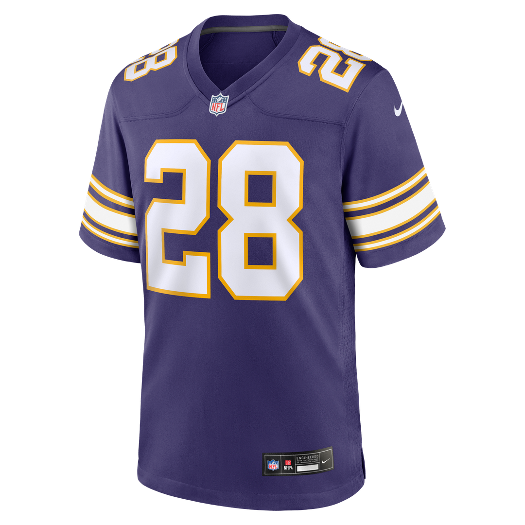 Minnesota Vikings Adrian Peterson Nike Alternate 2 Classic Retired Game Jersey - Purple