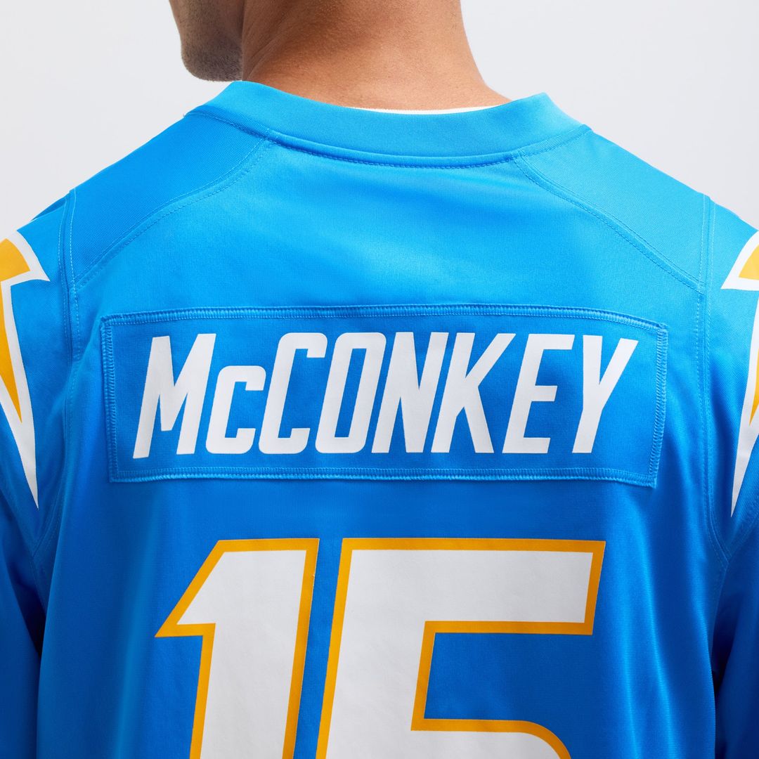 Los Angeles Chargers Ladd McConkey Nike Player Game Jersey - Powder Blue