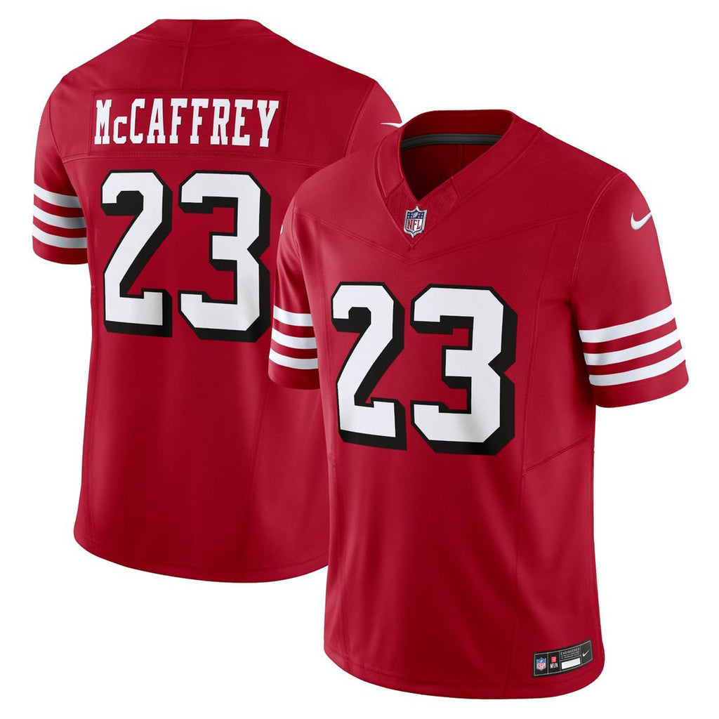 San Francisco 49ers Christian McCaffrey Nike Vapor F.U.S.E. Limited Jersey - Scarlet