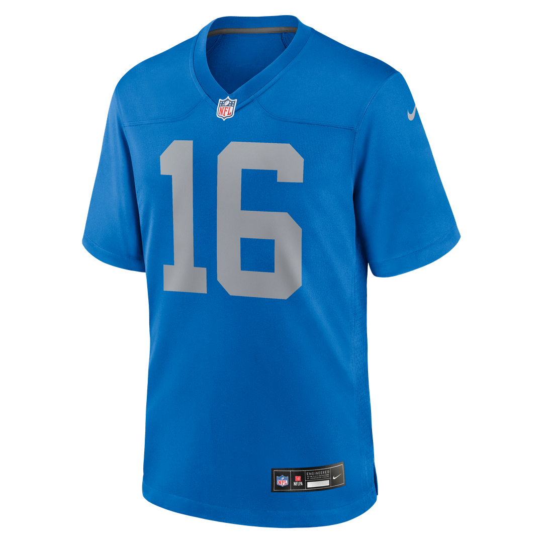 Detroit Lions Jared Goff Nike Alternate Game Jersey - Blue