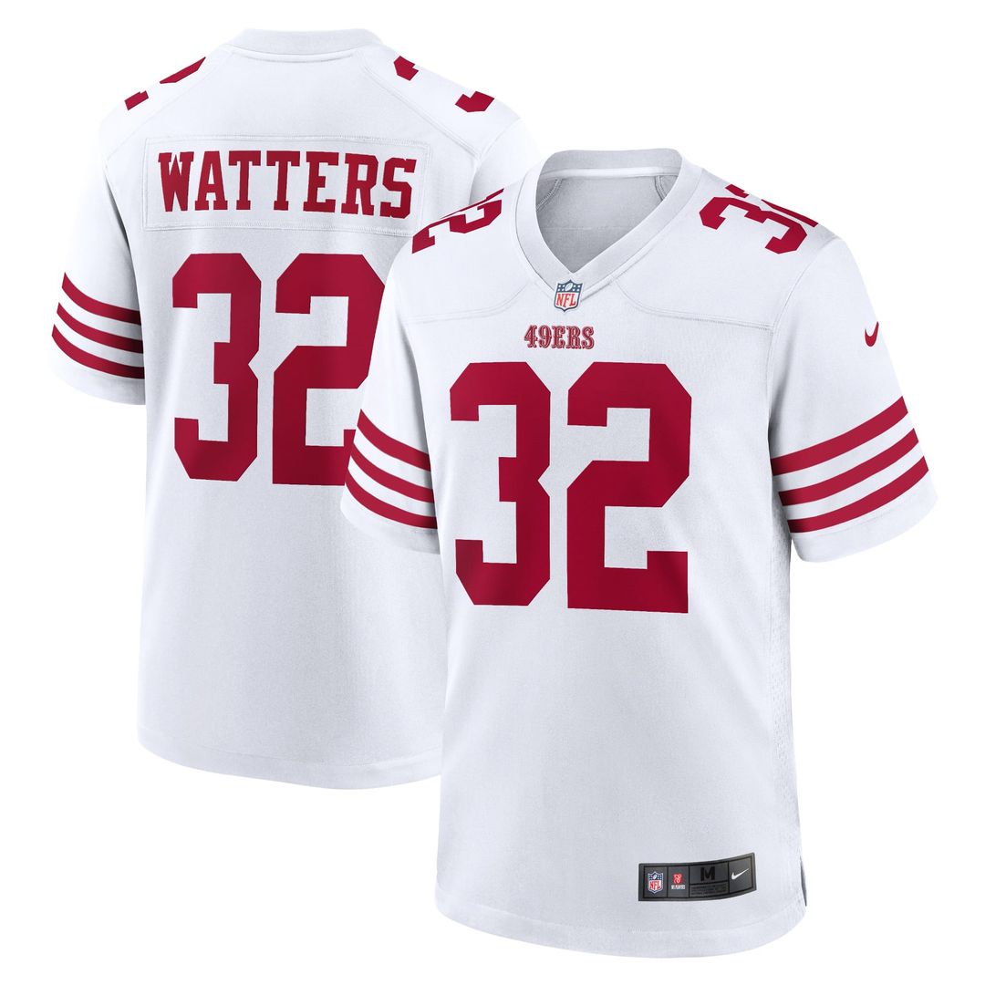 San Francisco 49ers Ricky Watters Nike Retired Player Game Jersey - White