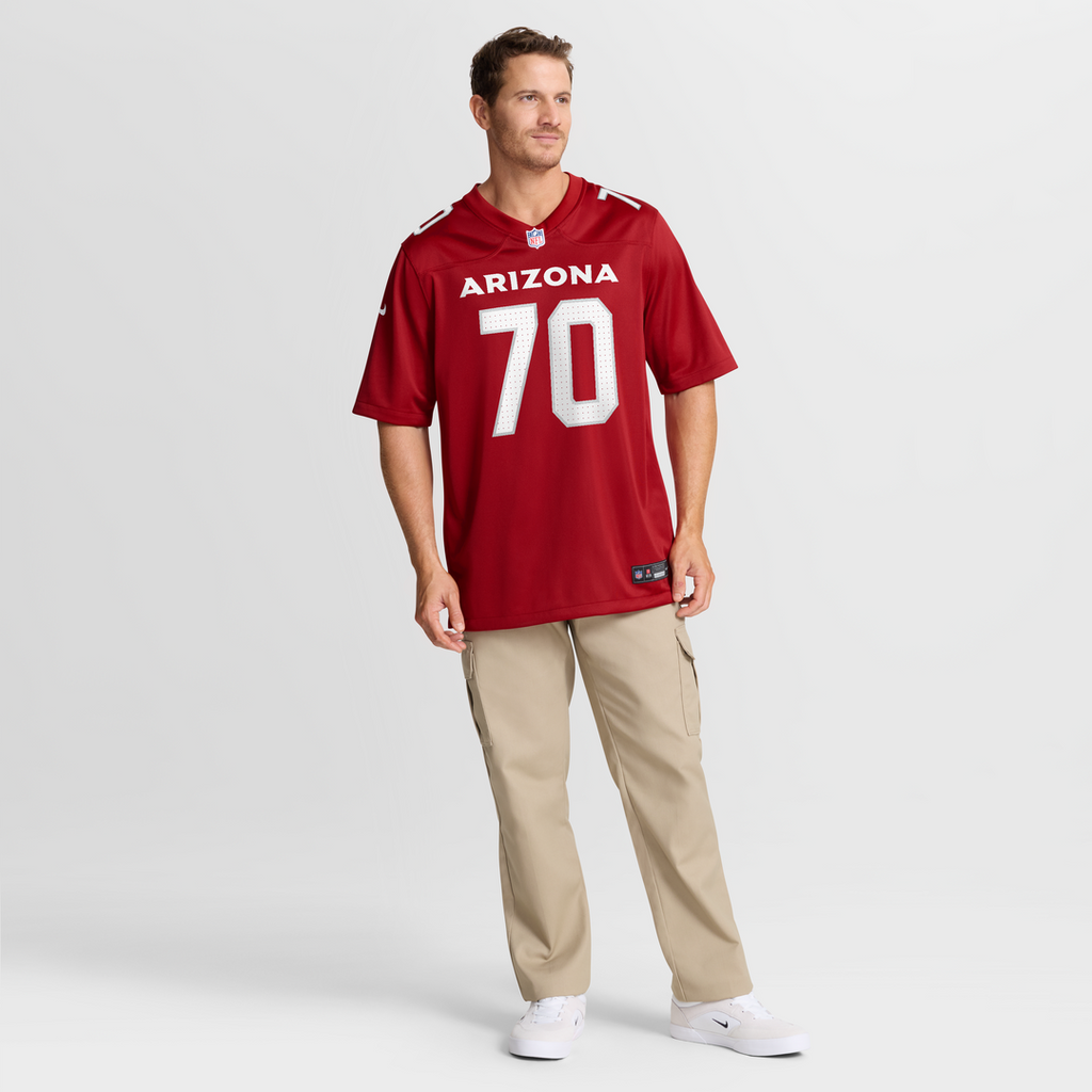 Arizona Cardinals Paris Johnson Jr. Nike Game Jersey - Cardinal