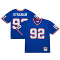 New York Giants Michael Strahan Mitchell & Ness 1993 Legacy Replica Jersey - Royal