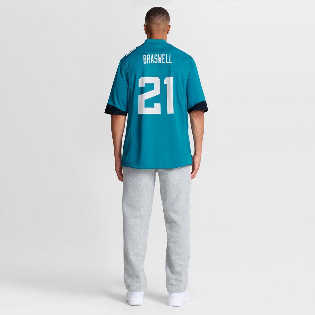 Jacksonville Jaguars Christian Braswell Nike Team Game Jersey - Teal