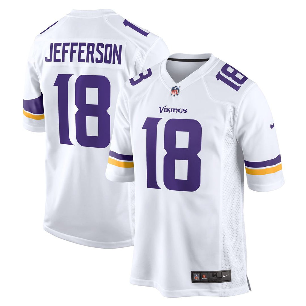 Minnesota Vikings Justin Jefferson Nike Game Player Jersey - White