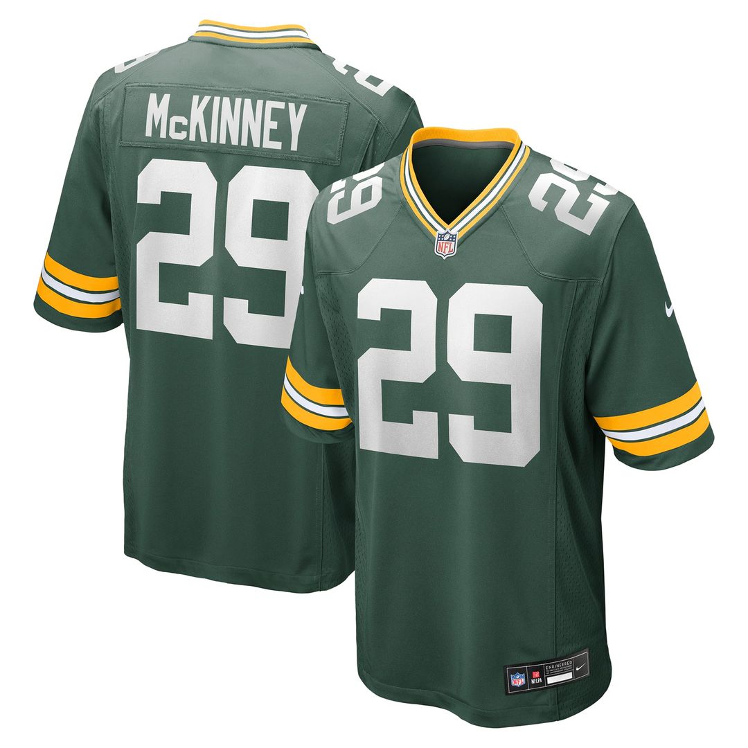 Green Bay Packers Xavier McKinney Nike Team Game Jersey - Green