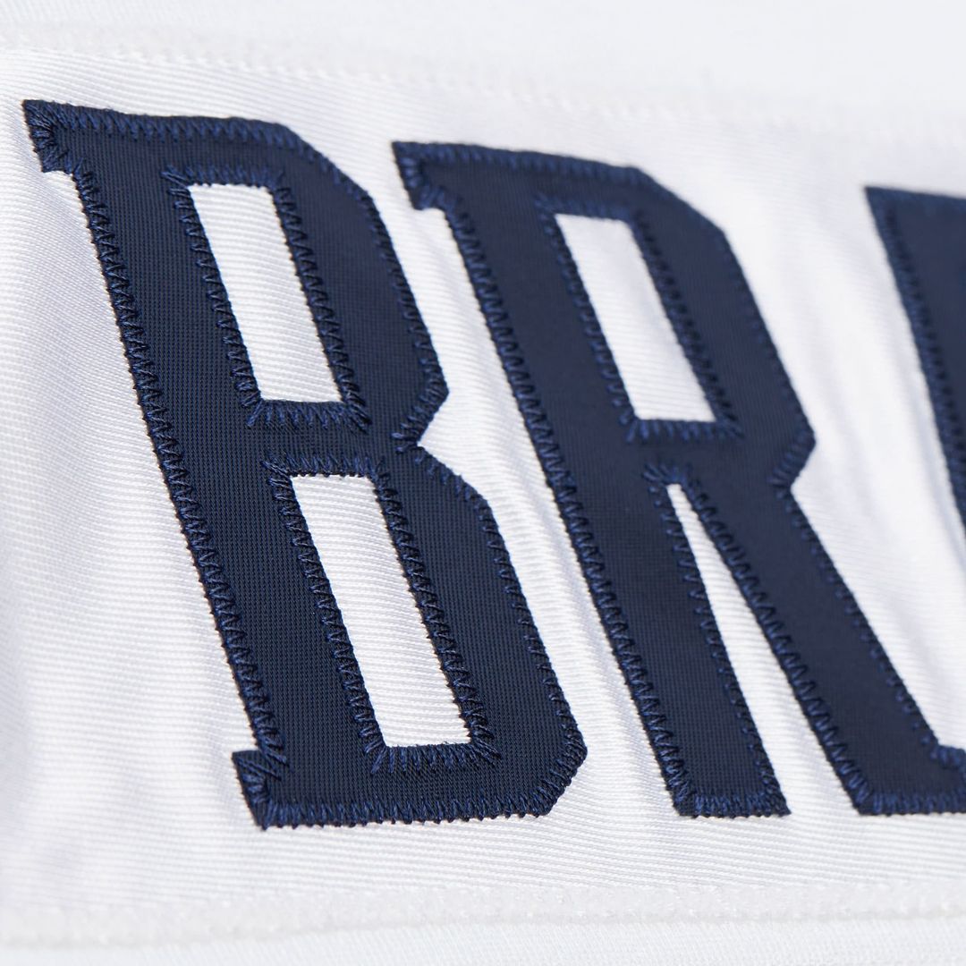 New England Patriots Tom Brady Mitchell & Ness 2000 Big & Tall Legacy Replica Jersey - White