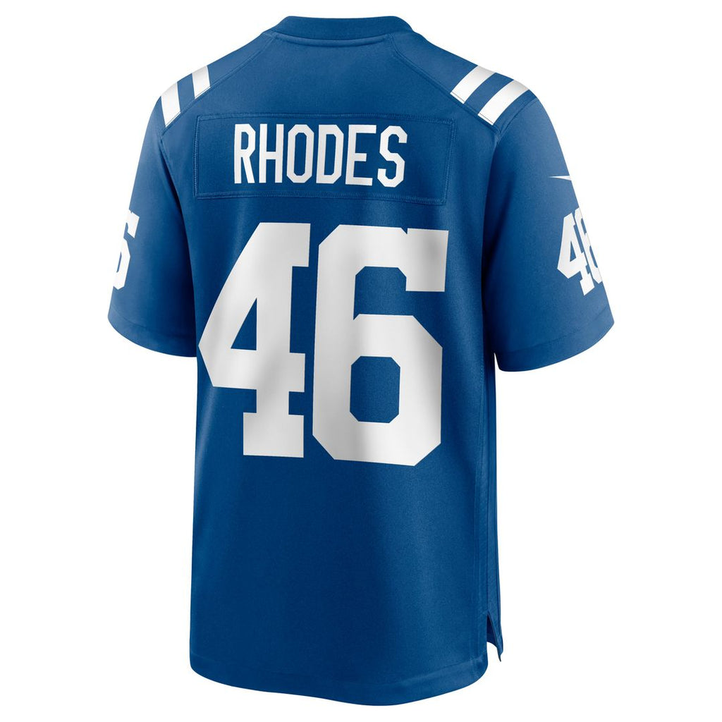 Indianapolis Colts Luke Rhodes Nike Game Jersey - Royal