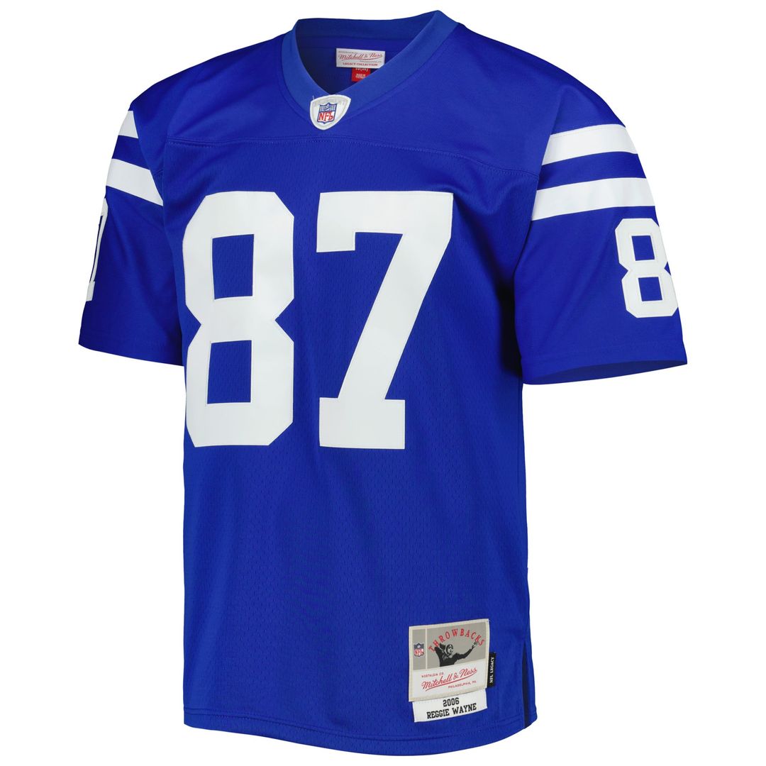 Indianapolis Colts Reggie Wayne Mitchell & Ness Legacy Replica Jersey - Royal