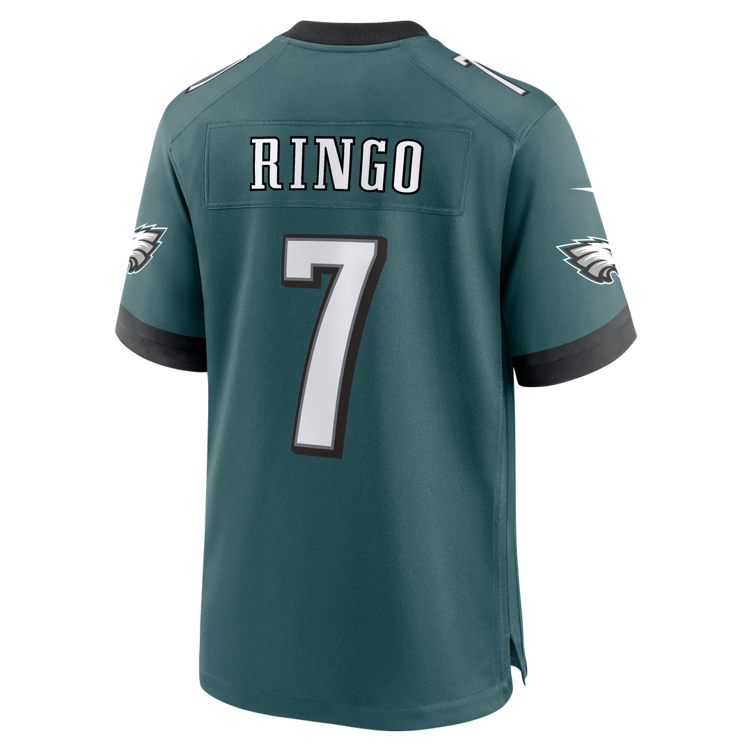 Philadelphia Eagles Kelee Ringo Nike Team Game Jersey - Midnight Green