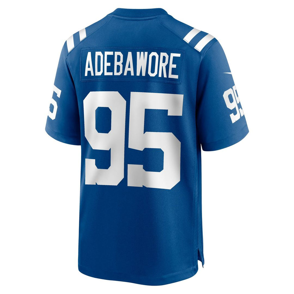 Indianapolis Colts Adetomiwa Adebawore Nike Team Game Jersey - Royal