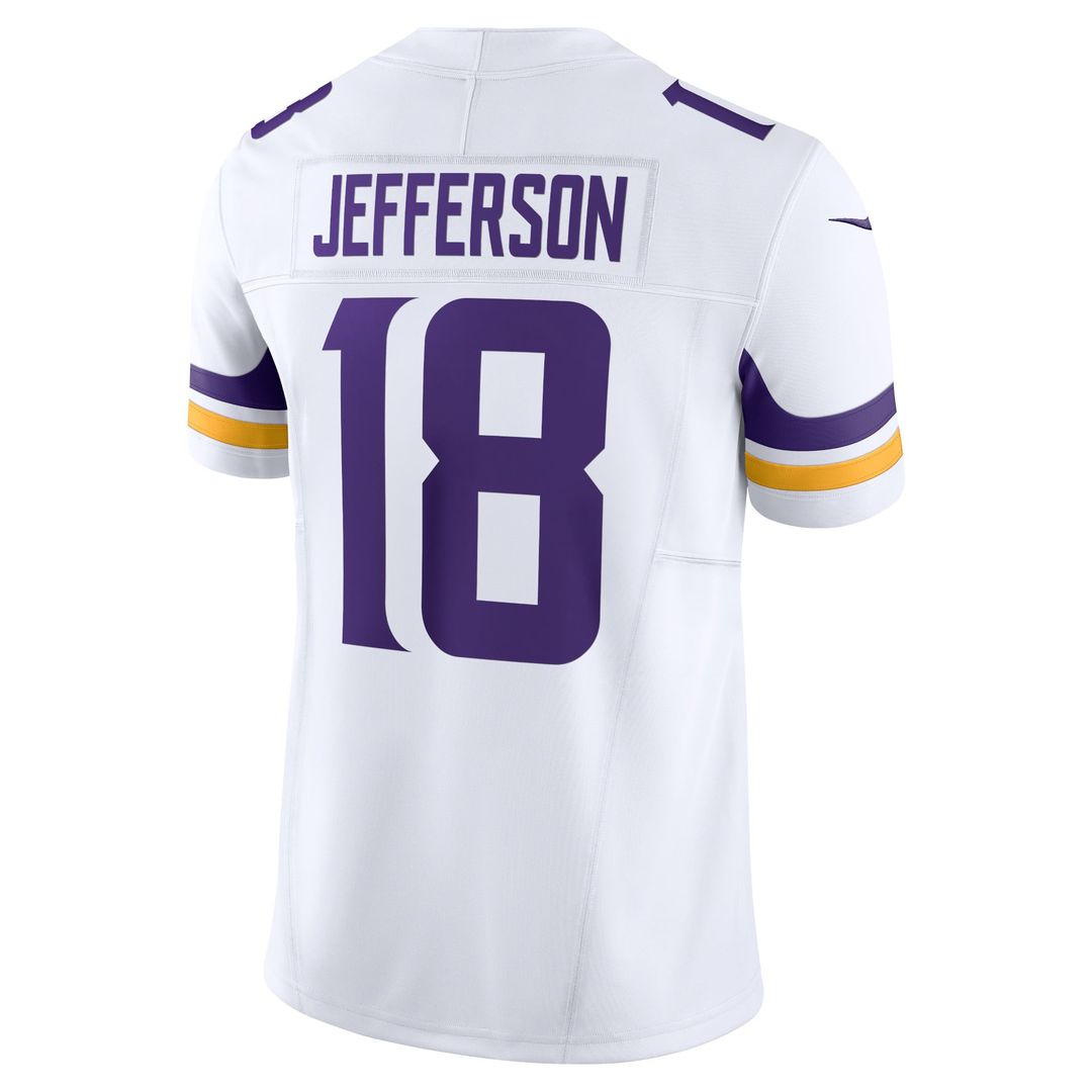 Minnesota Vikings Justin Jefferson Nike Vapor F.U.S.E. Limited Jersey - Purple
