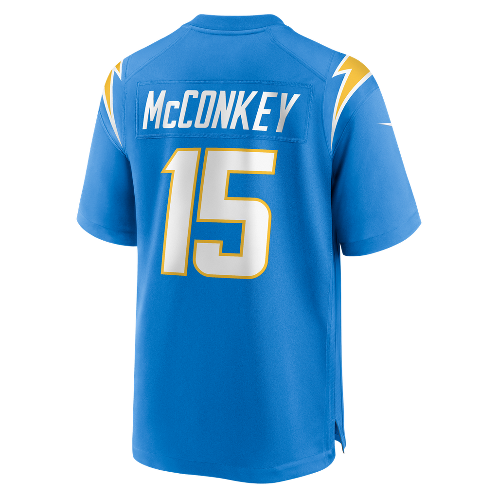 Los Angeles Chargers Ladd McConkey Nike Alternate Super Chargers Game Player Jersey - Navy