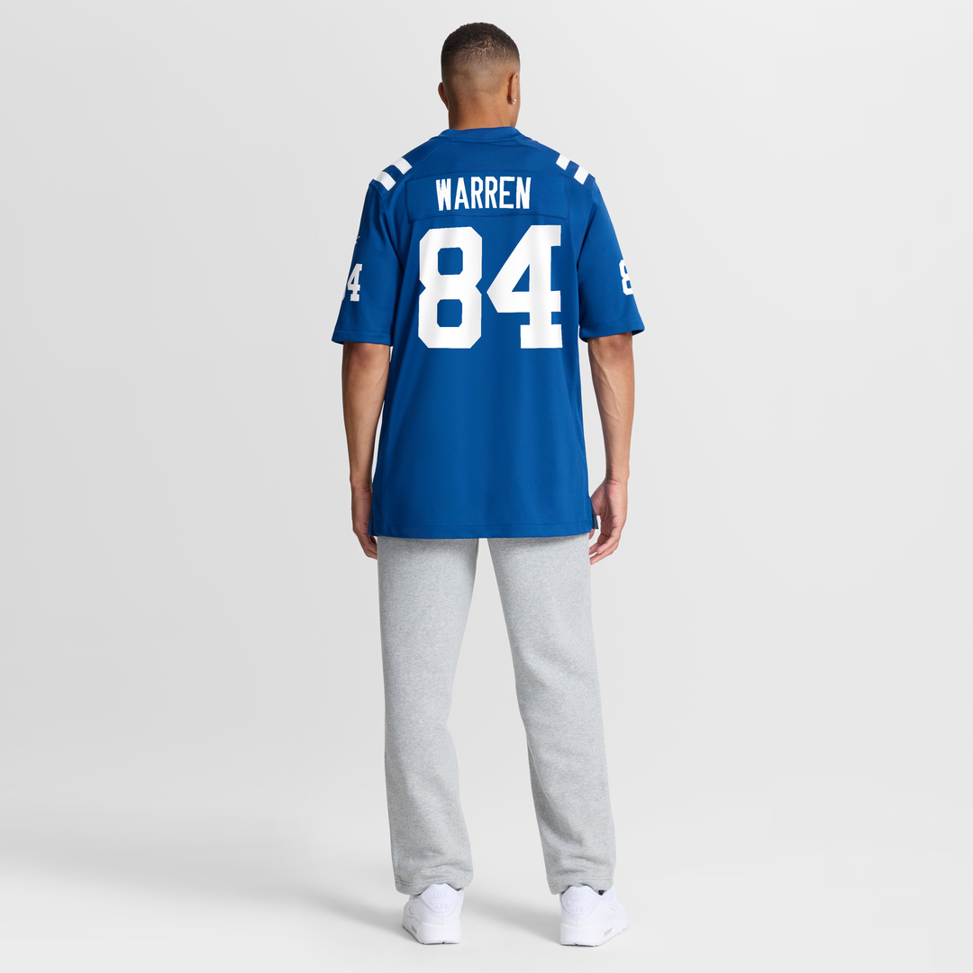 Indianapolis Colts Tyler Warren Nike Team Game Jersey - Royal
