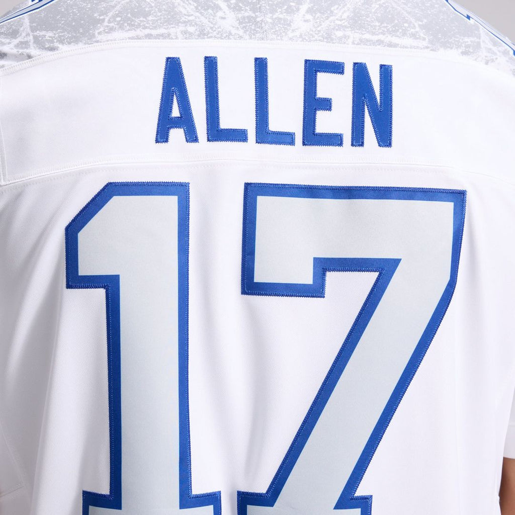Buffalo Bills Josh Allen Nike Rivalries Collection Stitched Limited Jersey - White