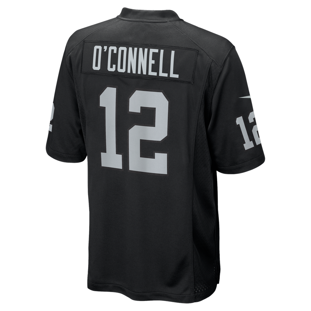 Las Vegas Raiders Aidan O'Connell Nike Team Game Jersey - Black