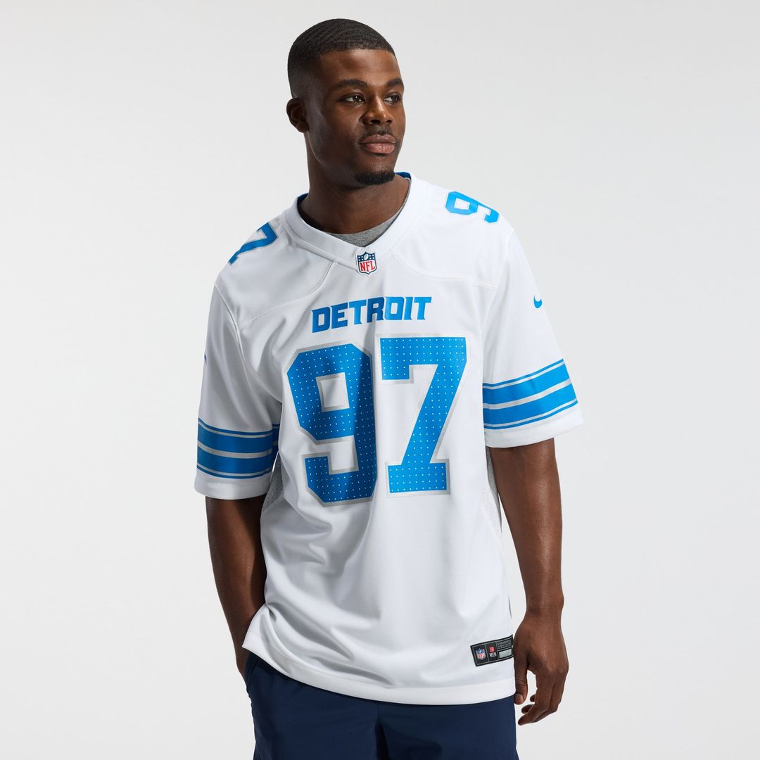 Detroit Lions Aidan Hutchinson Nike 2nd Alternate Game Jersey - Black