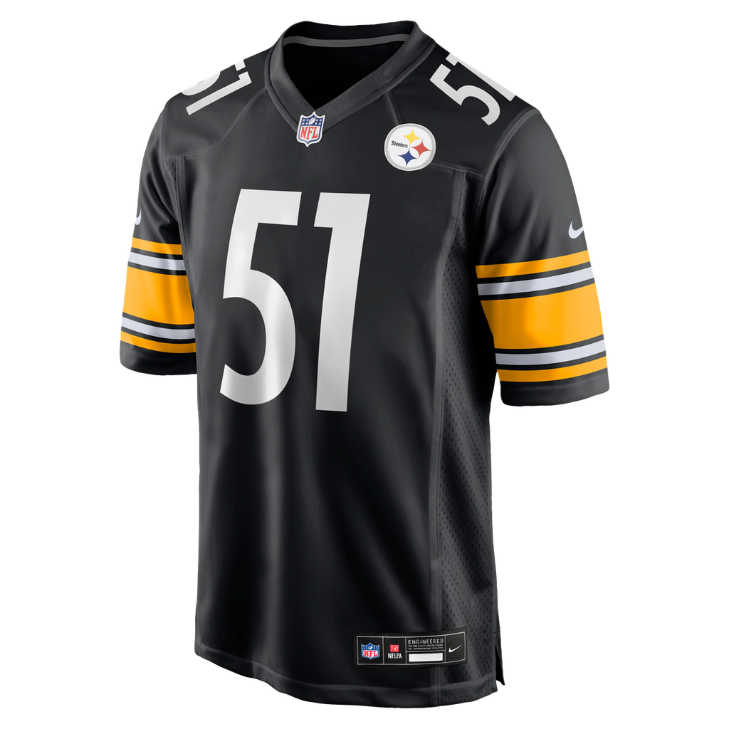 Pittsburgh Steelers Nick Herbig Nike Game Jersey - Black