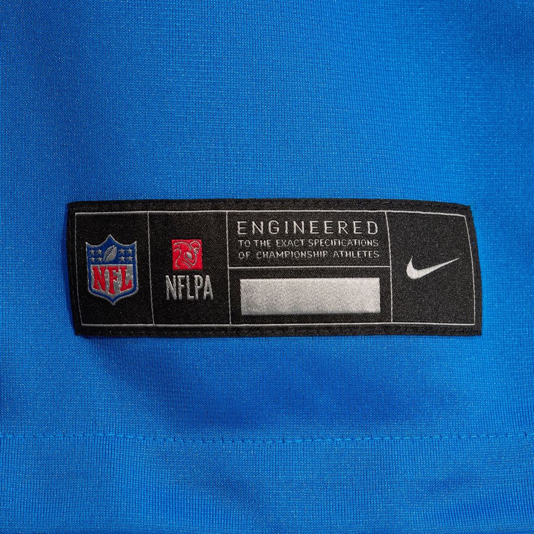 Detroit Lions Taylor Decker Nike Team Game Jersey - Blue