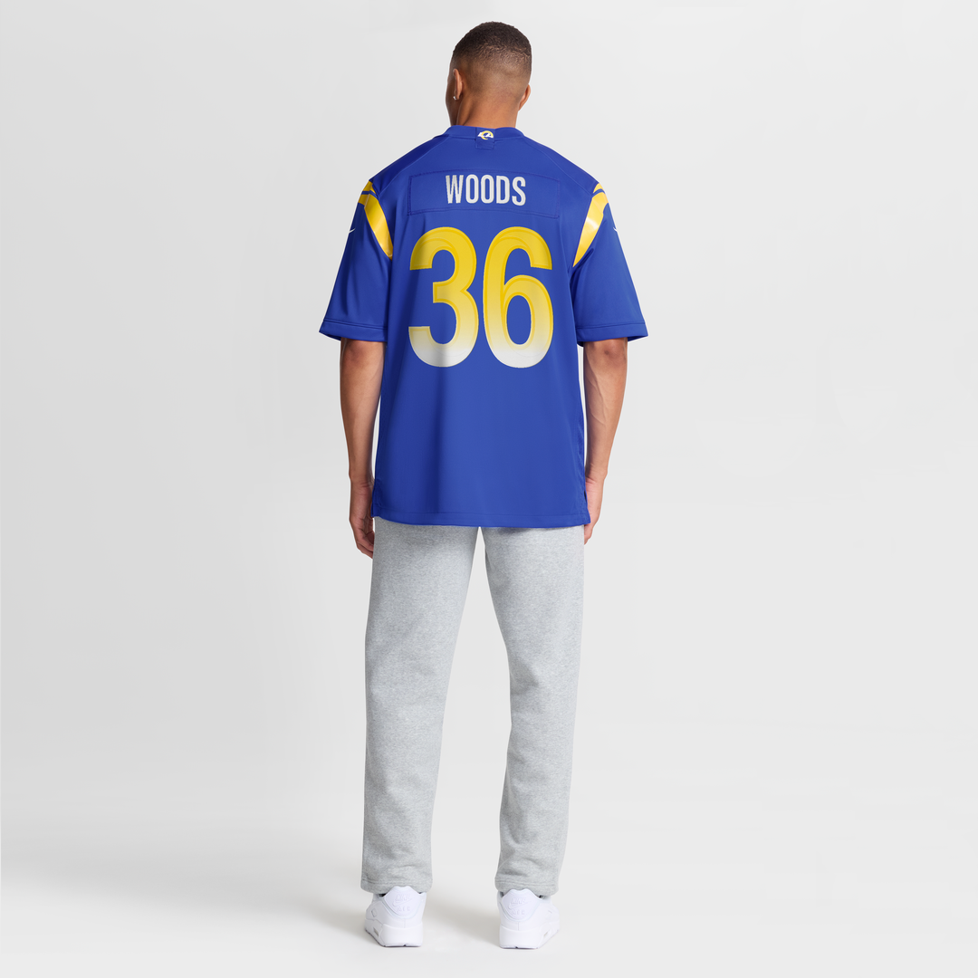 Los Angeles Rams Charles Woods Nike Game Jersey - Royal
