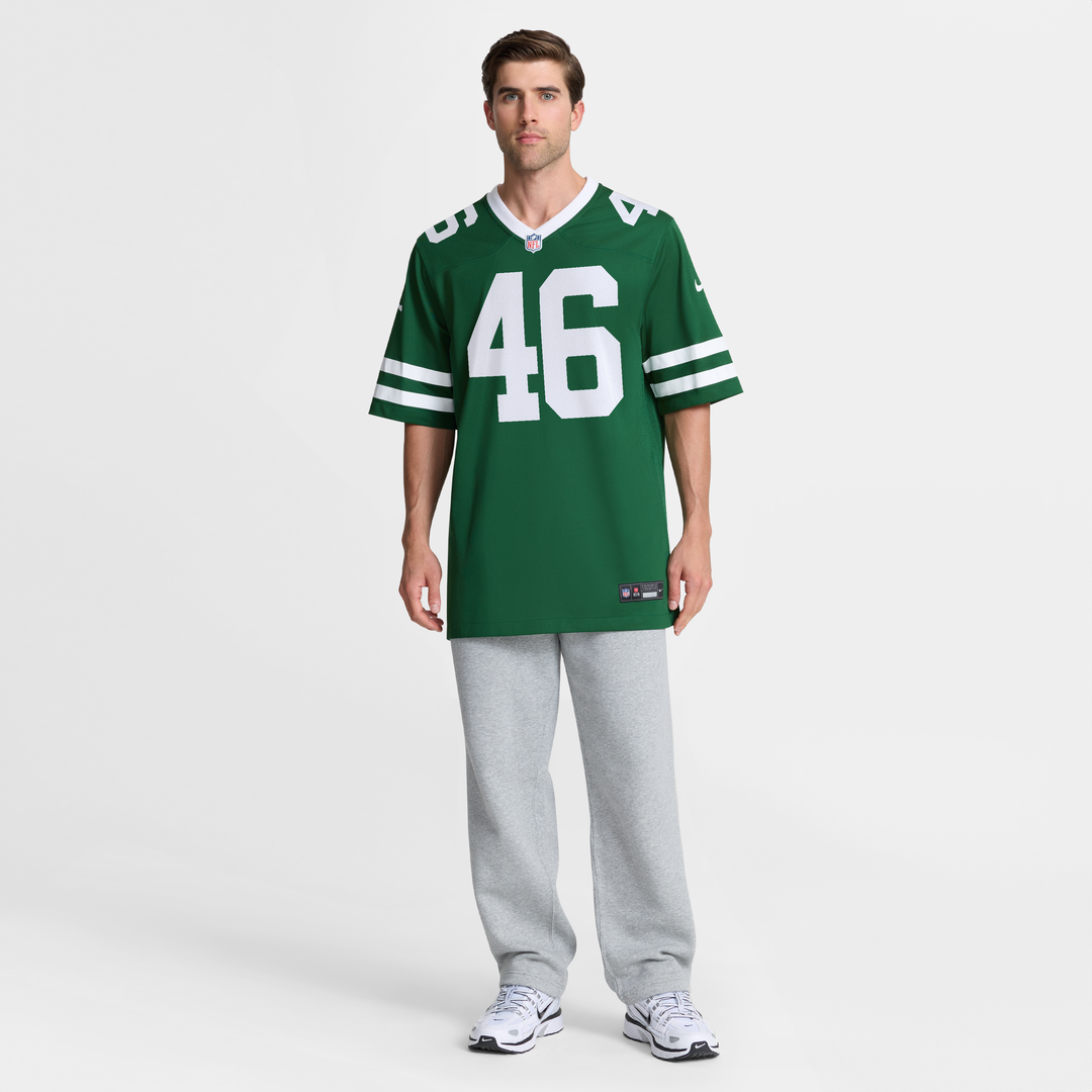 New York Jets Joseph Ossai Nike Team Game Jersey - Legacy Green