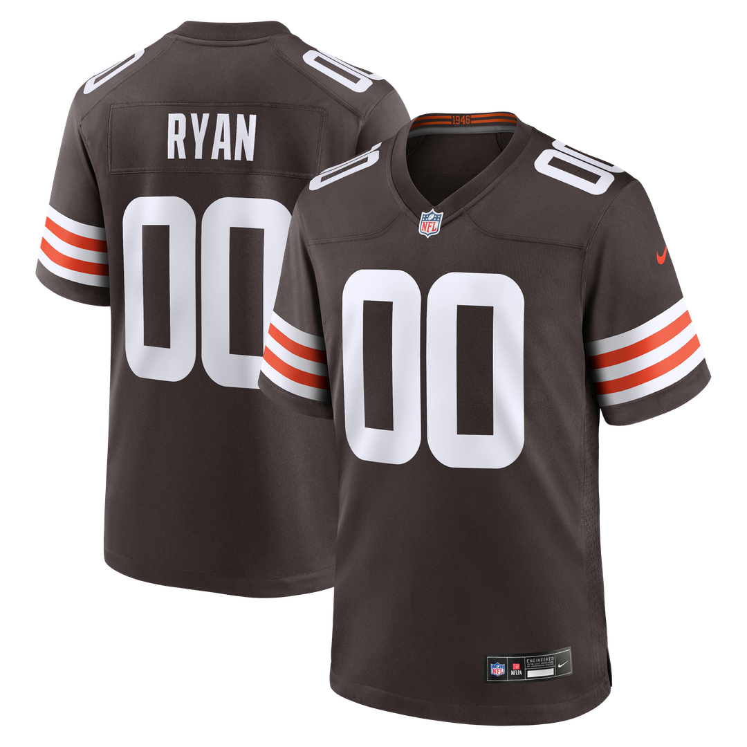 Cleveland Browns Carsen Ryan Nike Game Jersey - Brown
