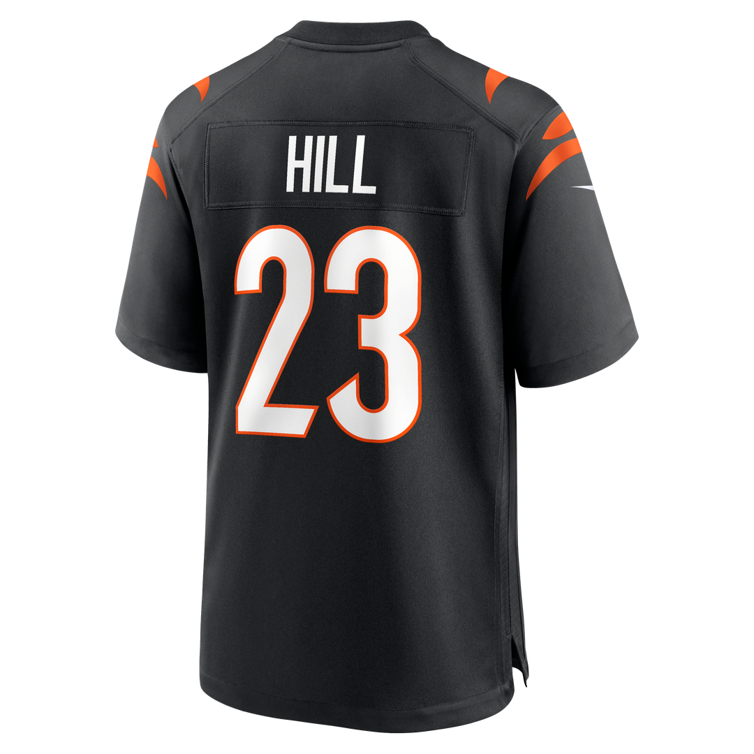 Cincinnati Bengals Daxton Hill Nike Player Game Jersey - Black