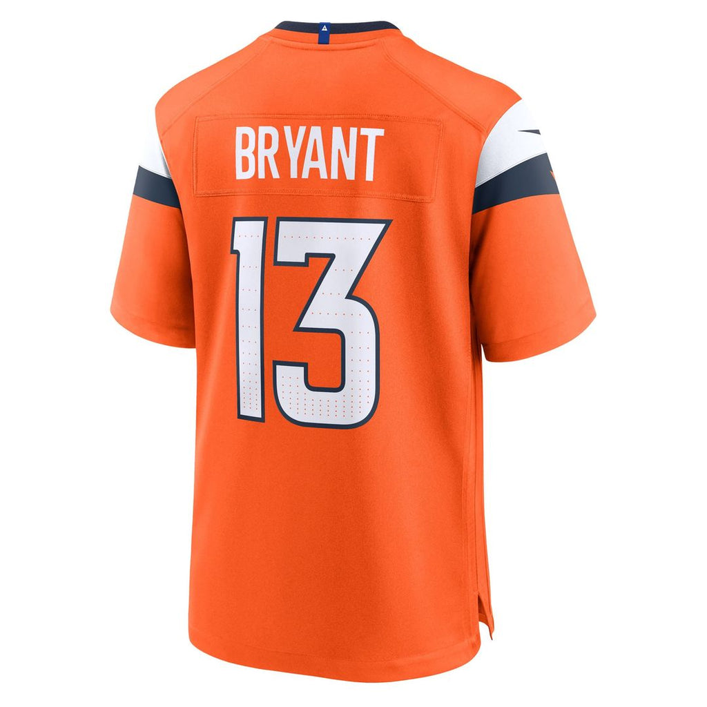Denver Broncos Pat Bryant Nike Team Game Jersey - Orange