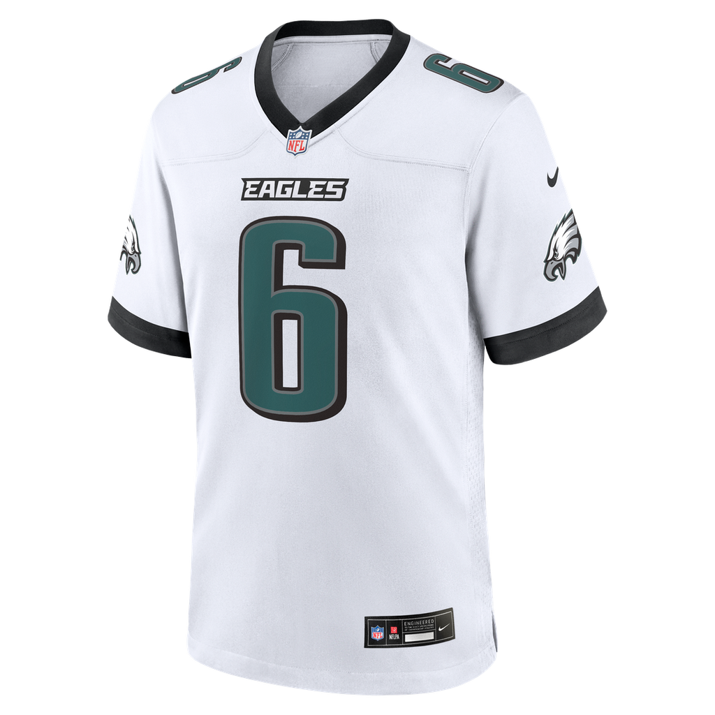 Philadelphia Eagles DeVonta Smith Nike Team Game Jersey - Midnight Green