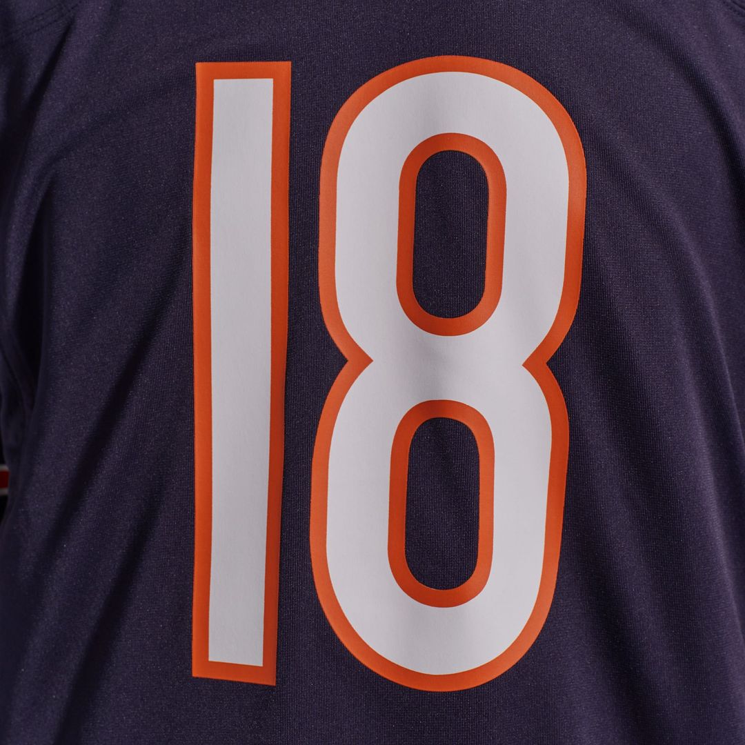 Chicago Bears Caleb Williams Nike Alternate Player Game Jersey - Orange