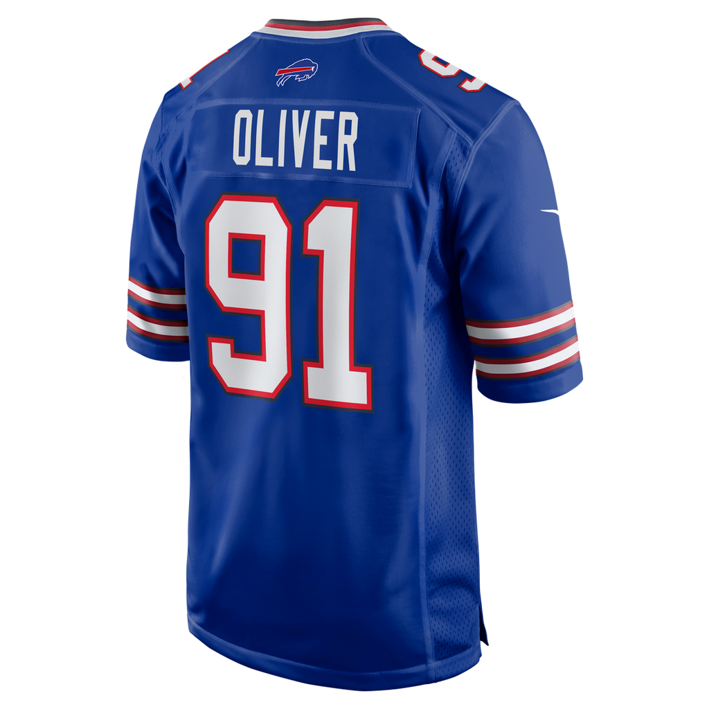Buffalo Bills Ed Oliver Nike Team Game Player Jersey - Royal