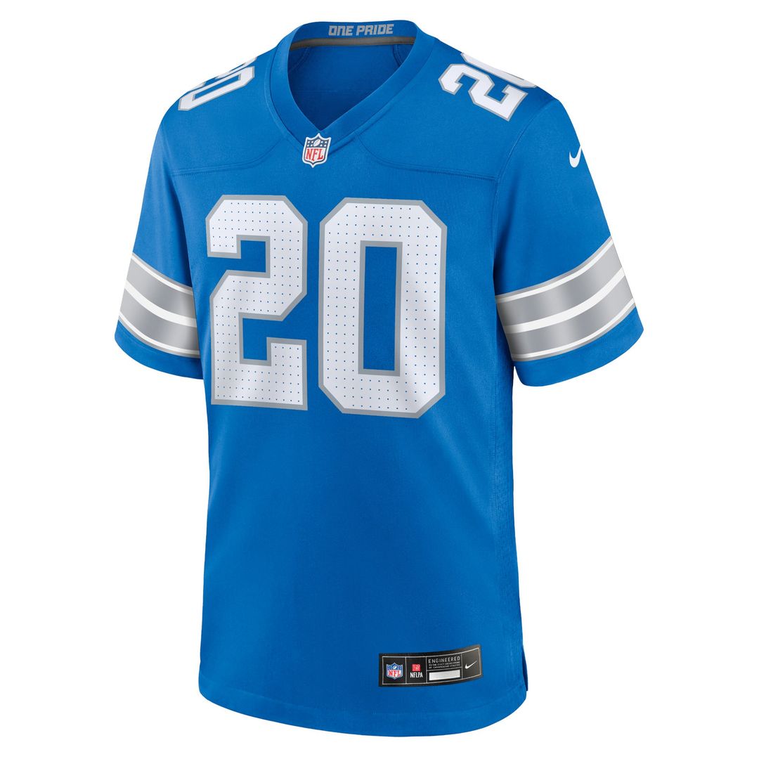 Detroit Lions Barry Sanders Nike Retired Player Game Jersey - Blue