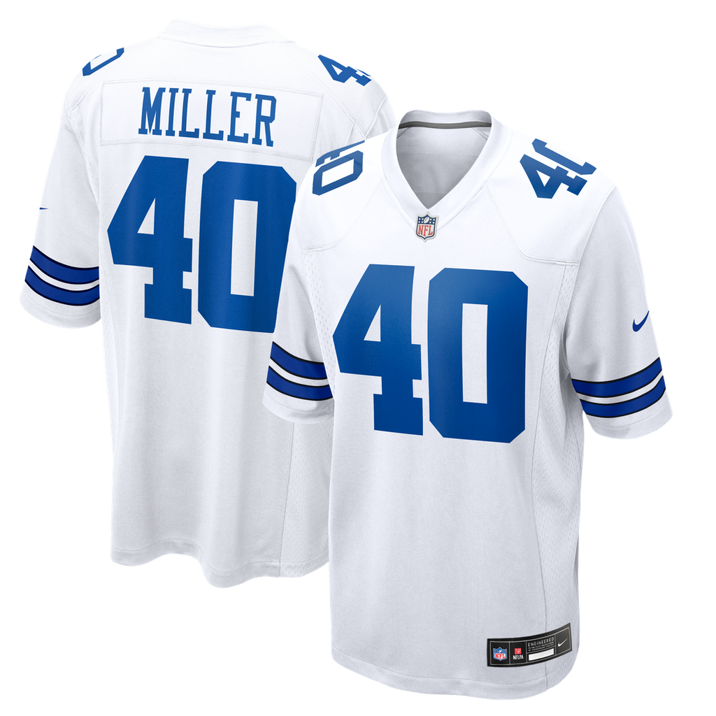 Dallas Cowboys Von Miller Nike Game Jersey - White