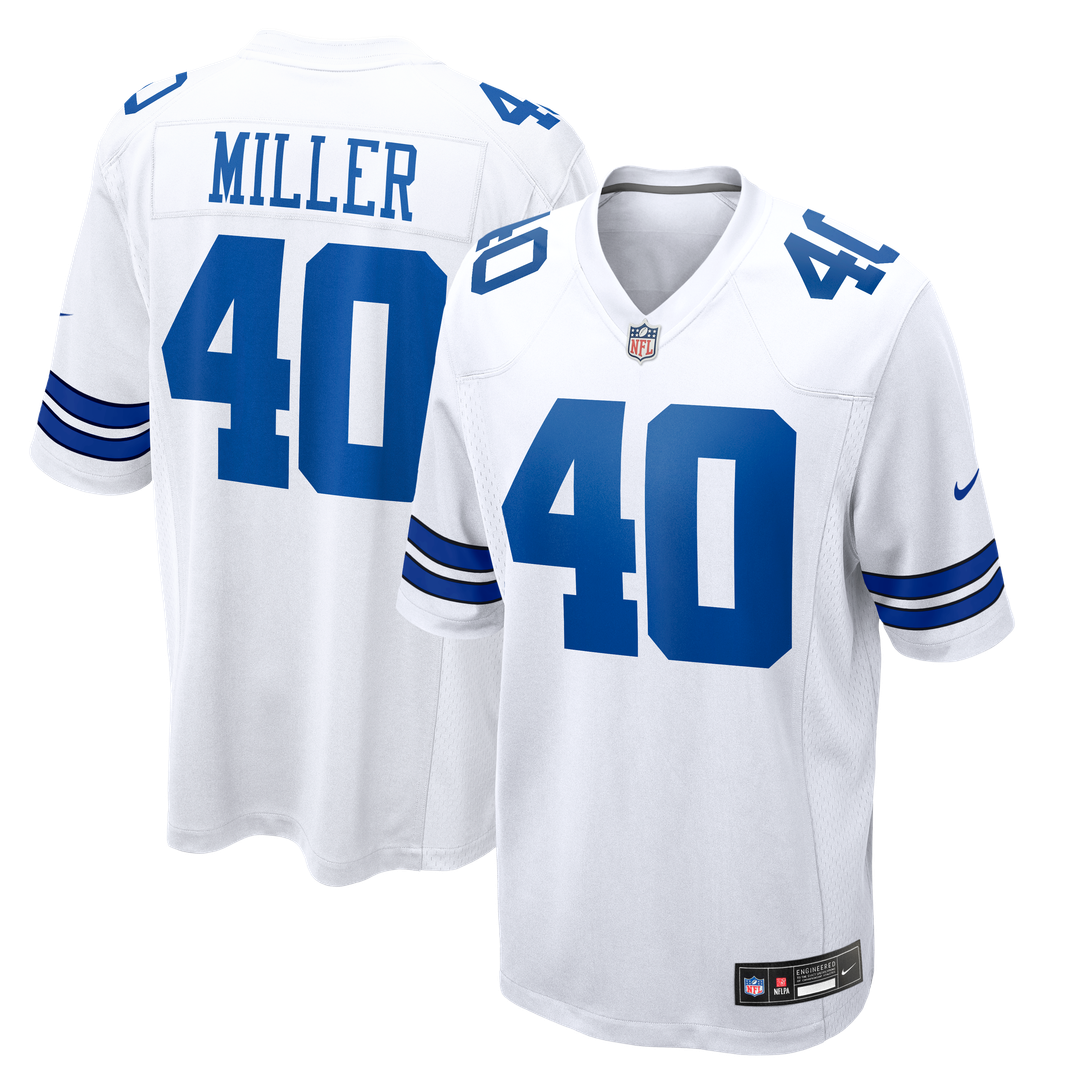 Dallas Cowboys Von Miller Nike Game Jersey - White