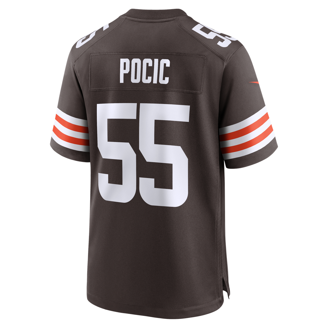 Cleveland Browns Ethan Pocic Nike Game Jersey - Brown