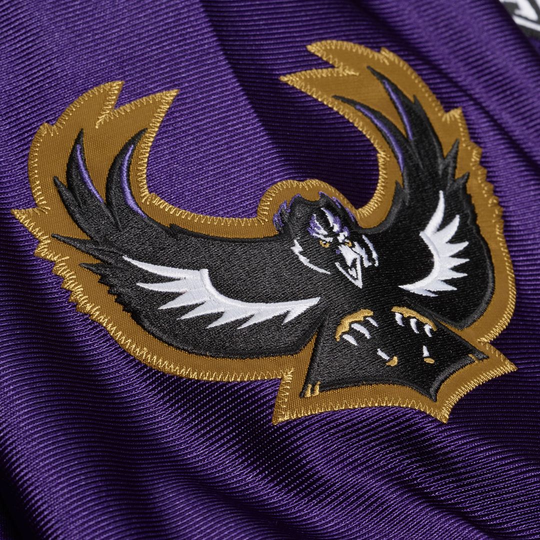 Baltimore Ravens Ray Lewis Mitchell & Ness 1996 Authentic Throwback Jersey - Purple