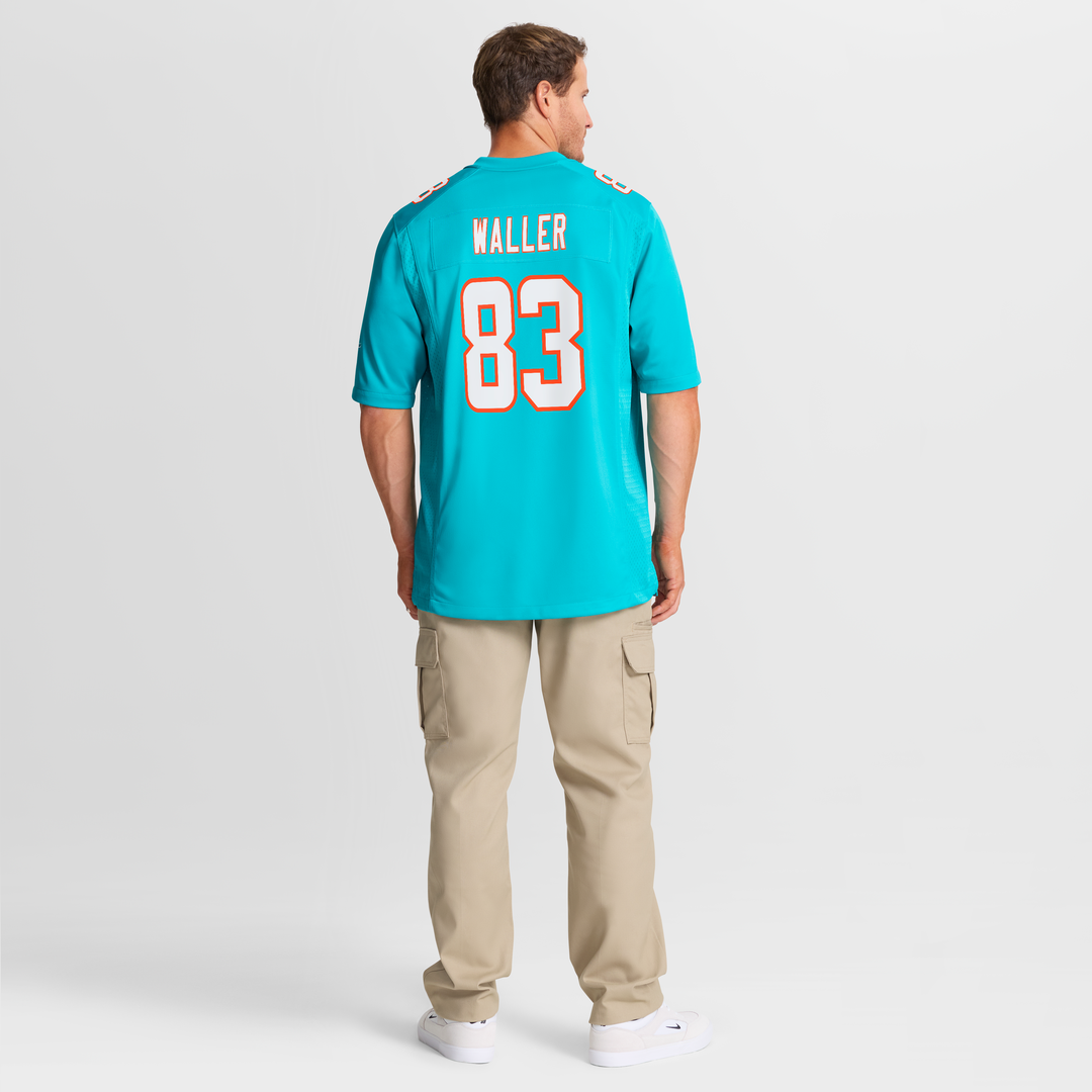 Miami Dolphins Darren Waller Nike Team Game Jersey - Aqua