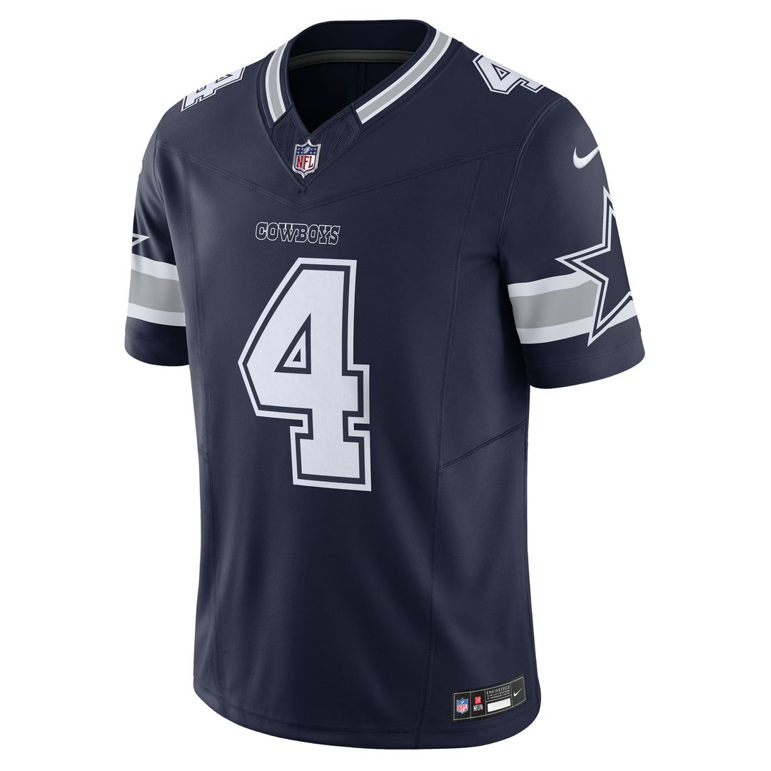 Dallas Cowboys Dak Prescott Nike Vapor F.U.S.E. Limited Jersey - Navy