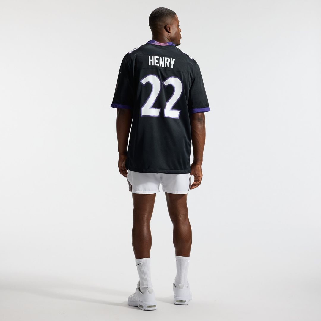 Baltimore Ravens Derrick Henry Nike Alternate Game Jersey - Black
