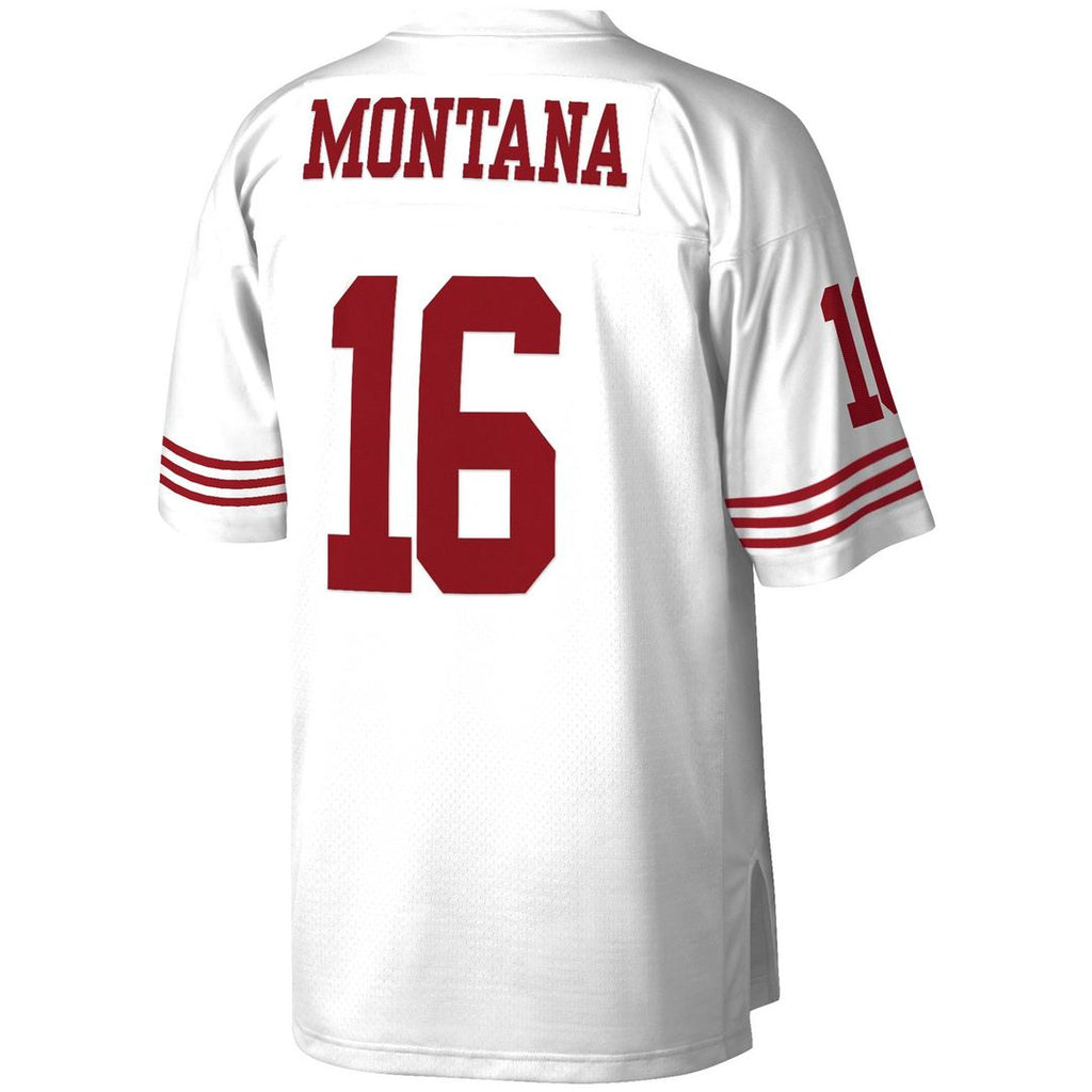 San Francisco 49ers Joe Montana Mitchell & Ness 1990 Legacy Replica Jersey - White