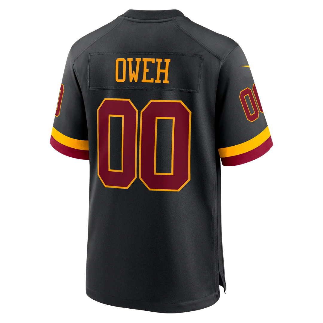 Washington Commanders Odafe Oweh Nike Hail Raiser Alternate Game Jersey - Black