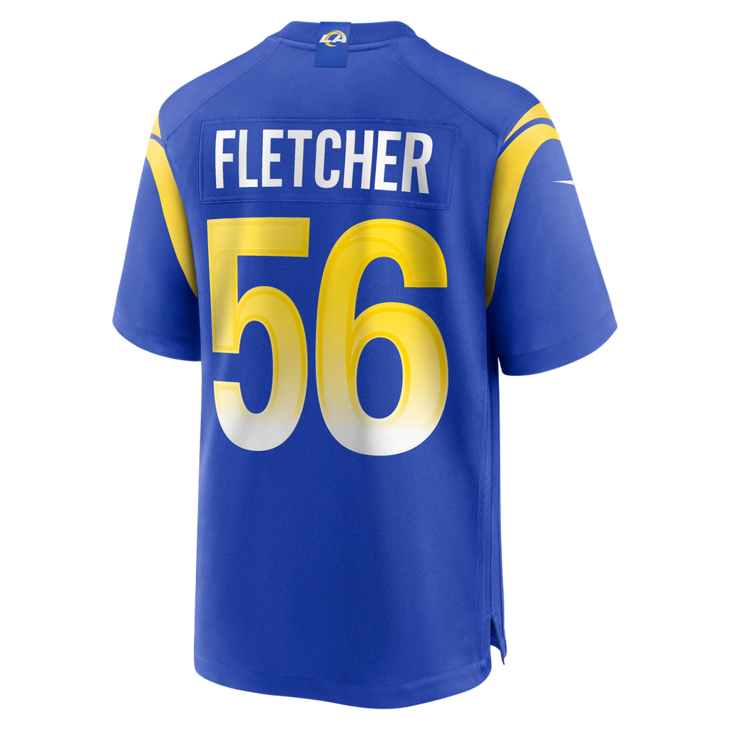 Los Angeles Rams London Fletcher Nike Game Retired Player Jersey - Royal