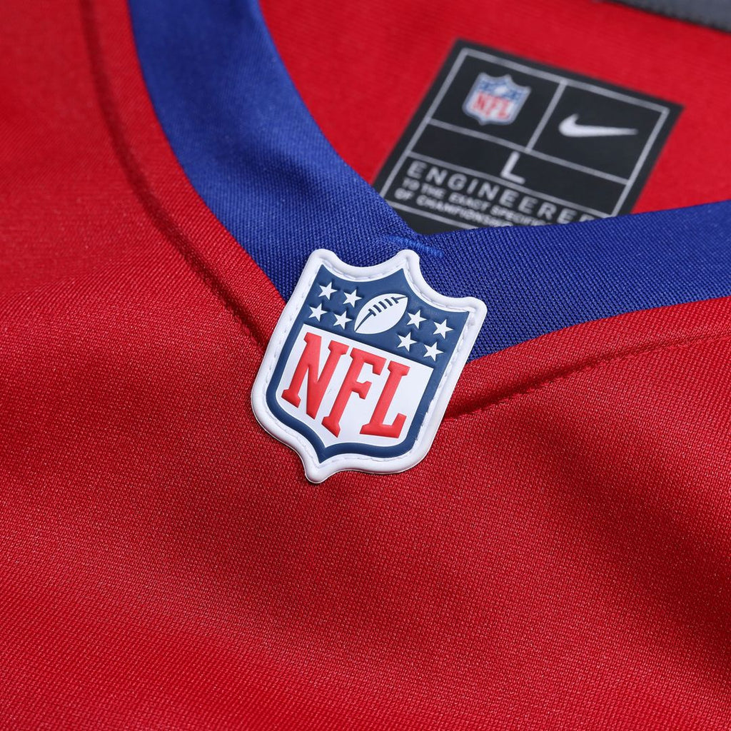 New York Giants Jaxson Dart Nike Alternate Century Red Game Jersey - Red