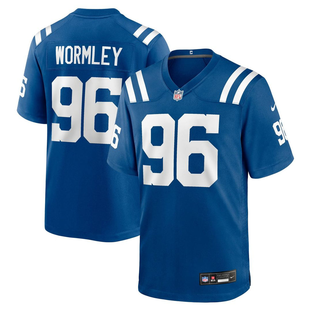 Indianapolis Colts Chris Wormley Nike Team Game Jersey - Royal
