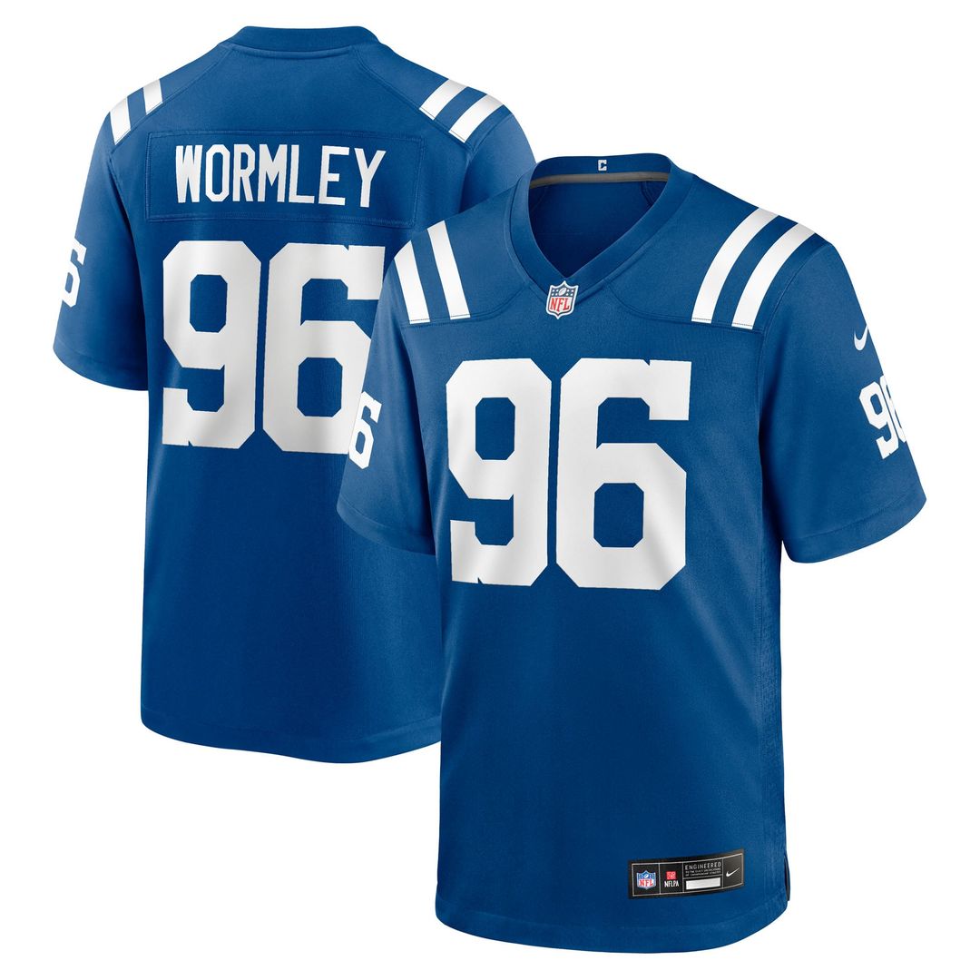 Indianapolis Colts Chris Wormley Nike Team Game Jersey - Royal
