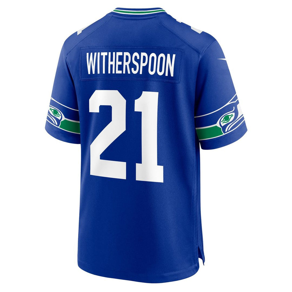Seattle Seahawks Devon Witherspoon Nike Game Jersey - White