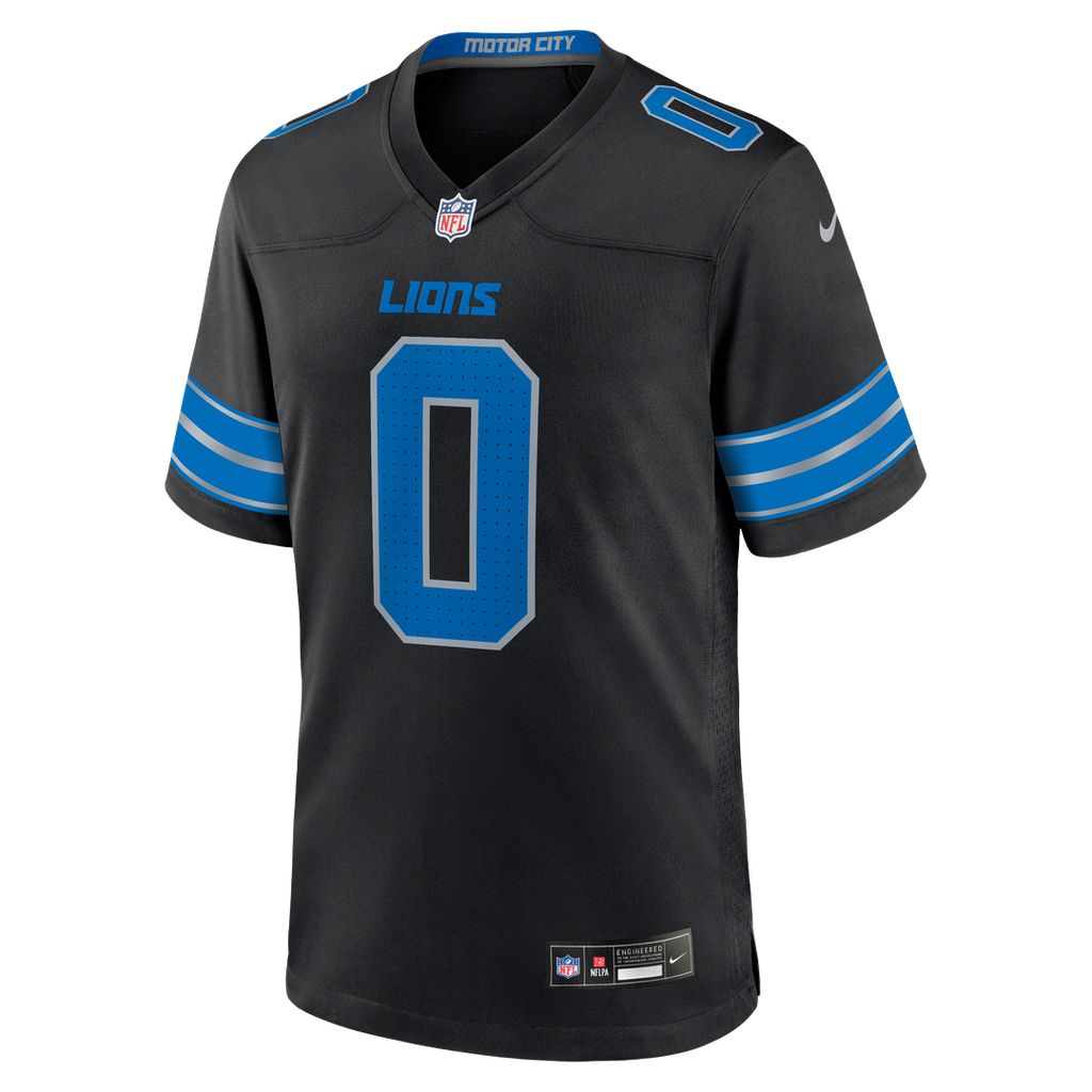 Detroit Lions Jahmyr Gibbs Nike Game Player Jersey - White